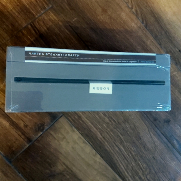 MARTHA STEWART💥New💥Brown Ribbon Storage Box - Picture 3 of 3